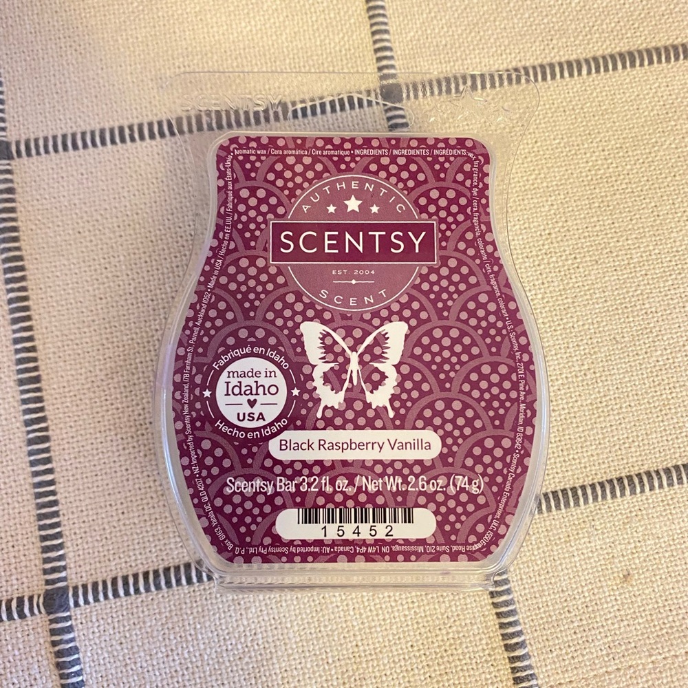 Black Raspberry vanilla wax melt